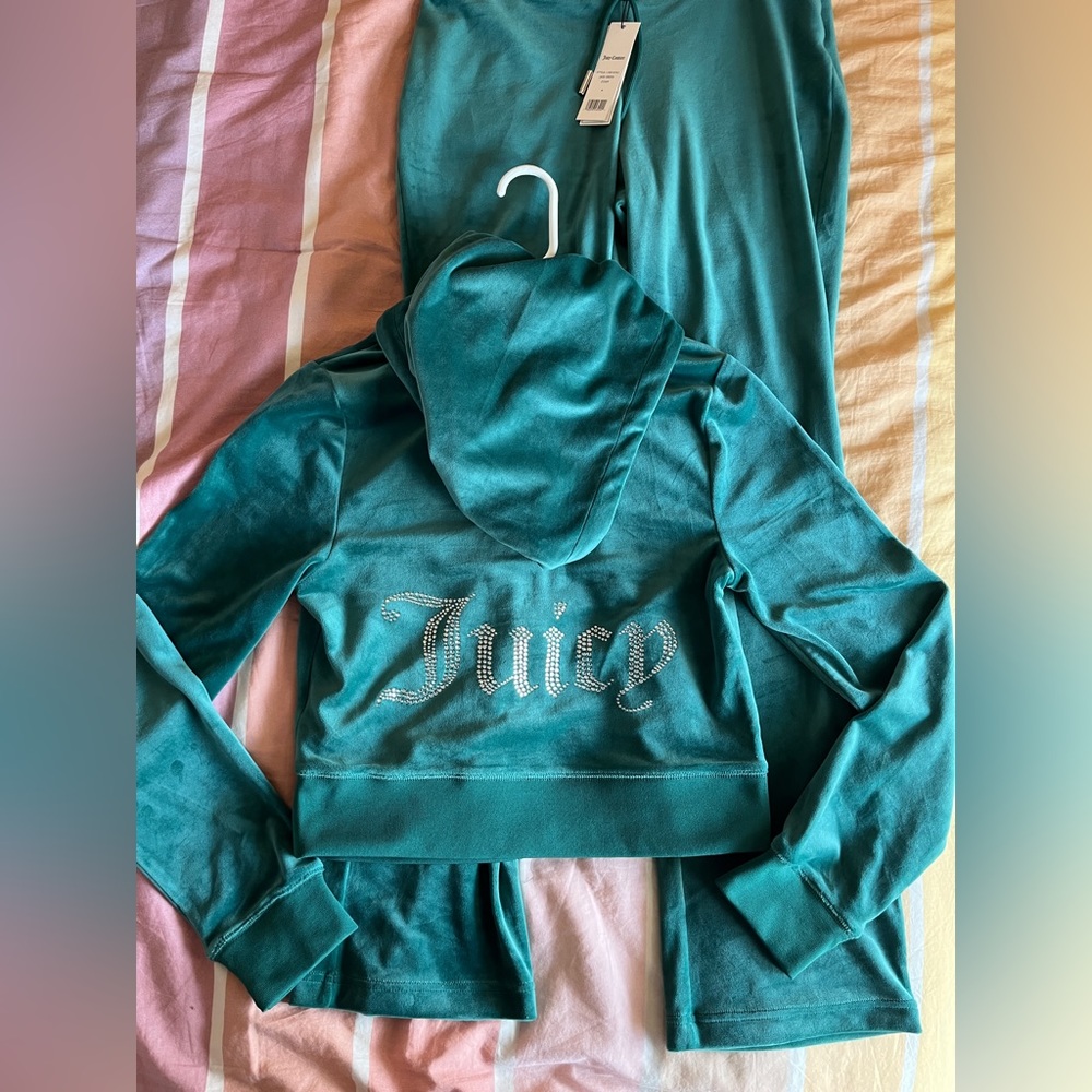 juicy couture velour jacket & pants